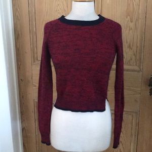 Theory cashmere blend cropped sweater, petite, $25